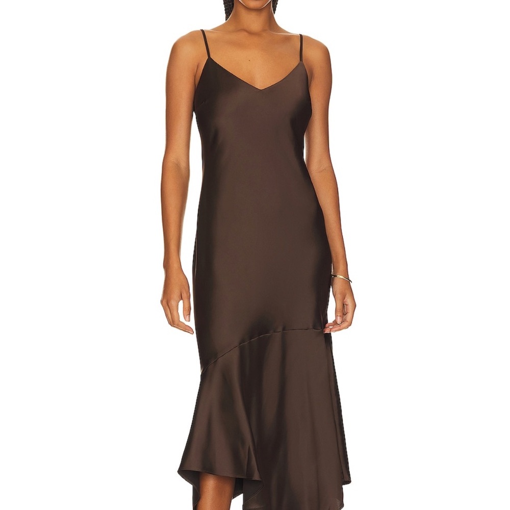 Steve Madden Lucille Satin Slip Dress